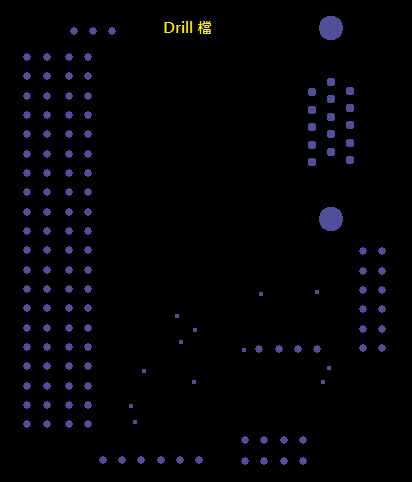 產(chǎn)生Drill File及 Map File 的Gerber 檔案，此會產(chǎn)生描述此PCB所用到的鉆孔的孔徑尺寸及鉆孔的座標資訊。